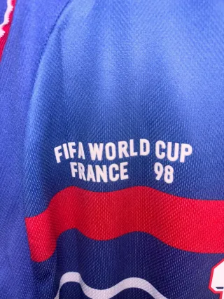 Camiseta Fútbol Retro Zidane Francia 1998