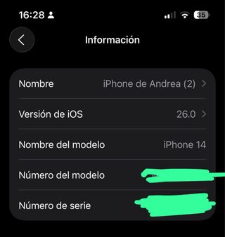 iPhone14 128GB Blanco Estrella Oportunidad reyes!!