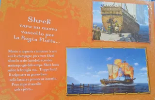 Shrek 3 libro con puzzle