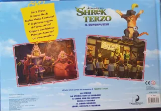 Shrek 3 libro con puzzle