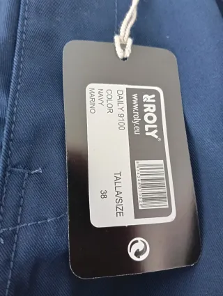 Pantalón de trabajo NOLY azul Talla M