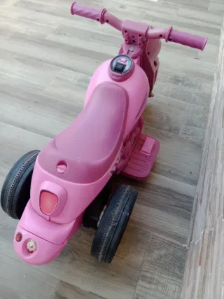 Moto Eléctrica Infantil Rosa