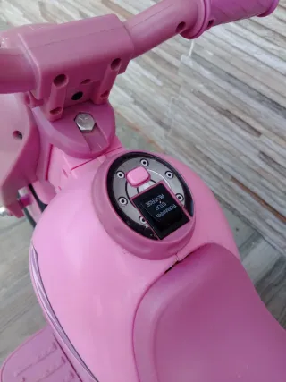 Moto Eléctrica Infantil Rosa