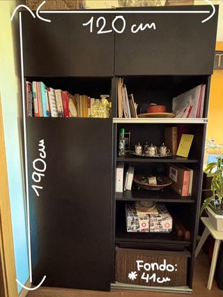 URGE VENTA Mueble salón modular IKEA BESTÅ wengué