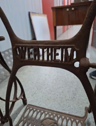 Estructura Máquina Coser Wertheim + Tablón