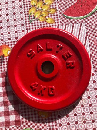 Pack 4 Discos 4kg marca Salter 4