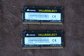 Memorias Corsair SODIMM 32GB (2x16) DDR4