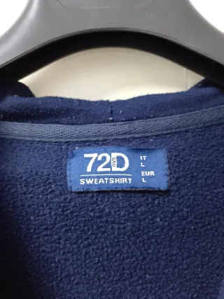 Felpa con cappuccio 72D uomo L