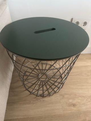 Mesa de almacenaje IKEA KVISTBRO verde
