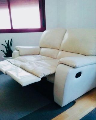 URGE VENTA DE SOFÁ RELAX + BUTACA DE PIEL
