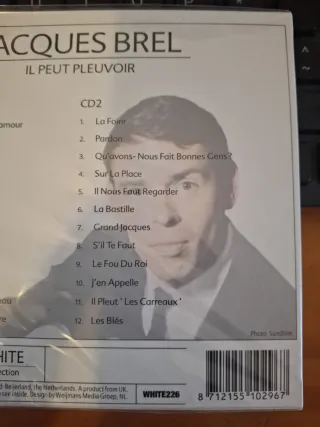 CD Jacques Brel - Il Peut Pleuvoir (2CD)