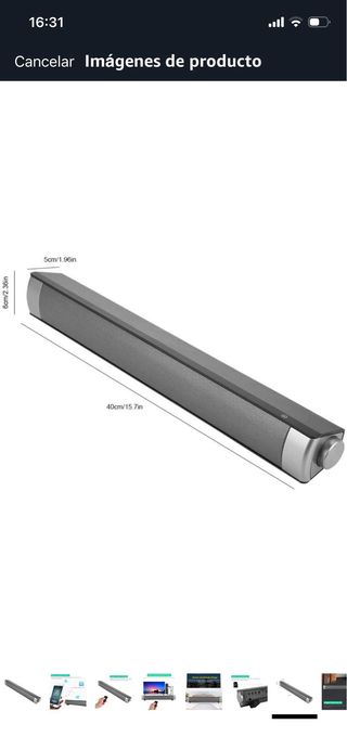 Barra de Sonido Bluetooth