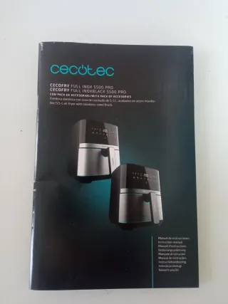 Cecofry Freidora de Aire capacidad 5,5 litros