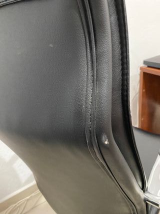 Sillón de escritorio reclinable negro