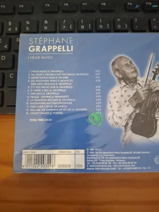 CD Stephane Grappelli - I Hear Music