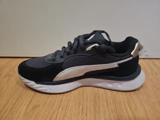 Tênis Puma Dourado , Cinza e Preto