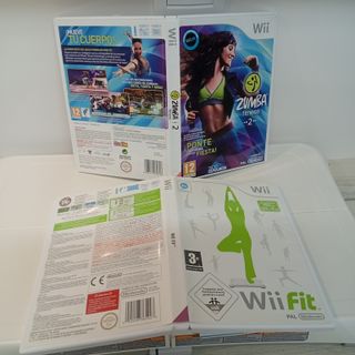 (PERFECTO) Wii Balance+Wii Fit+Zumba Fitness 2