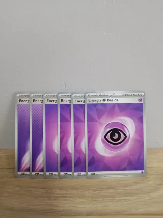 Pokémon Playset x6 Energía Psíquica