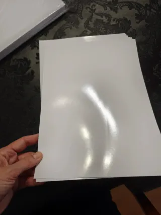 Papel Fotográfico Premium A4 para impresora tinta