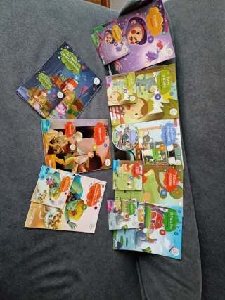 Conjunto de 8 cuentos infantiles