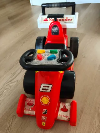Coche correpasillos F1 Rojo