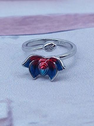 Anillo Plata 925 Flor de Loto Ajustable