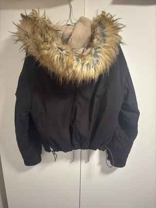 Parka Chaquetón Negro