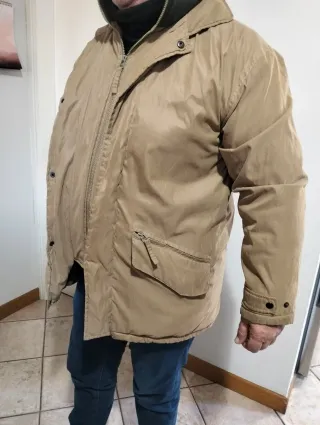 Cappotto uomo beige