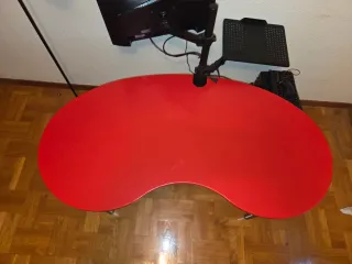 Escritorio oficina o "Gaming" Rojo y Negro