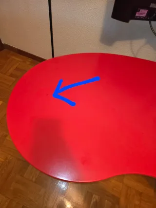 Escritorio oficina o "Gaming" Rojo y Negro