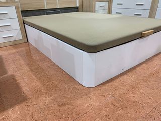 Base Cama Canapé Abatible Blanco desde 176.99€
