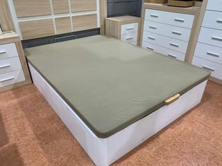 Base Cama Canapé Abatible Blanco desde 176.99€