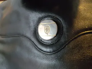 Bolso de piel mujer negro