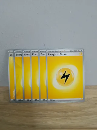 Pokémon Playset x6 Energía Eléctrica