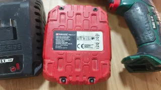 Taladro Parkside PABS 16 + Batería + Cargador