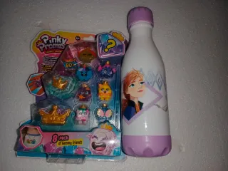 Pinky Promise Gemmy Friends 8 Pack y botella
