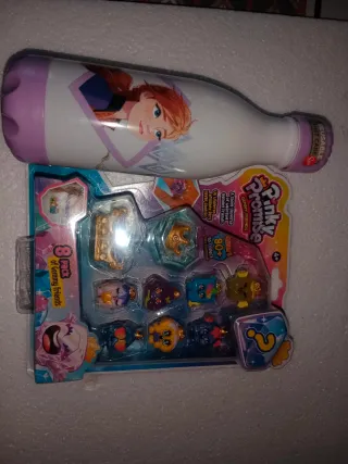 Pinky Promise Gemmy Friends 8 Pack y botella