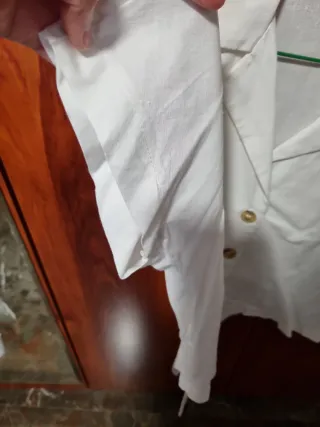 Camisa blanca Pull&Bear