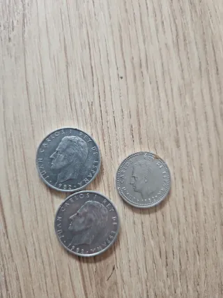 Lote 12 Monedas Pesetas 1982-1989