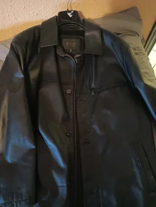 Chaqueta de cuero SLN Talla M
