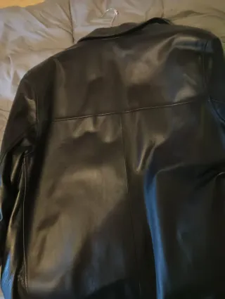 Chaqueta de cuero SLN Talla M