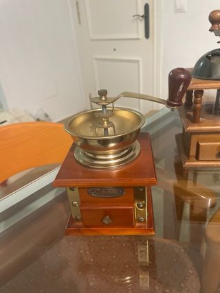 Conjunto Rústico Cafetera, Plancha y Jarra