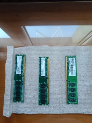 Lote de 3 Memorias RAM Antiguas