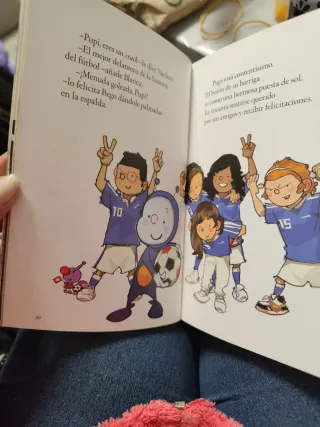 Pupi quiere ser futbolista