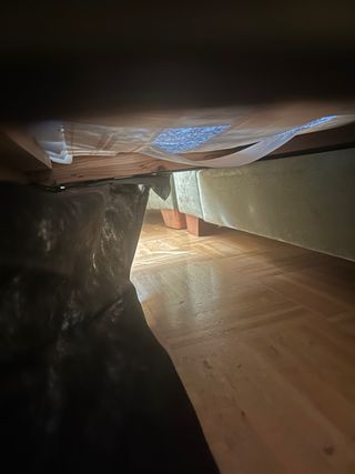 2 Sofas 3 + 2 de tela en tonos verdes