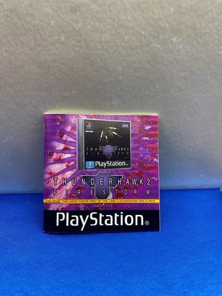 JUEGO PLAYSTATION THUNDERHAWK 2 FIRESTORM