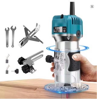 Fresadora Enrutador Madera 800W 30000RPM