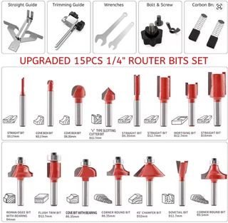 Fresadora Enrutador Madera 800W 30000RPM