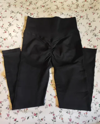 Leggings deportivos mujer negros nuevos