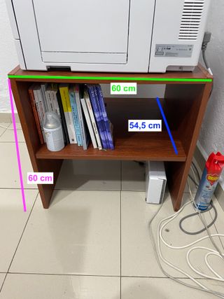 Mesa auxiliar de madera